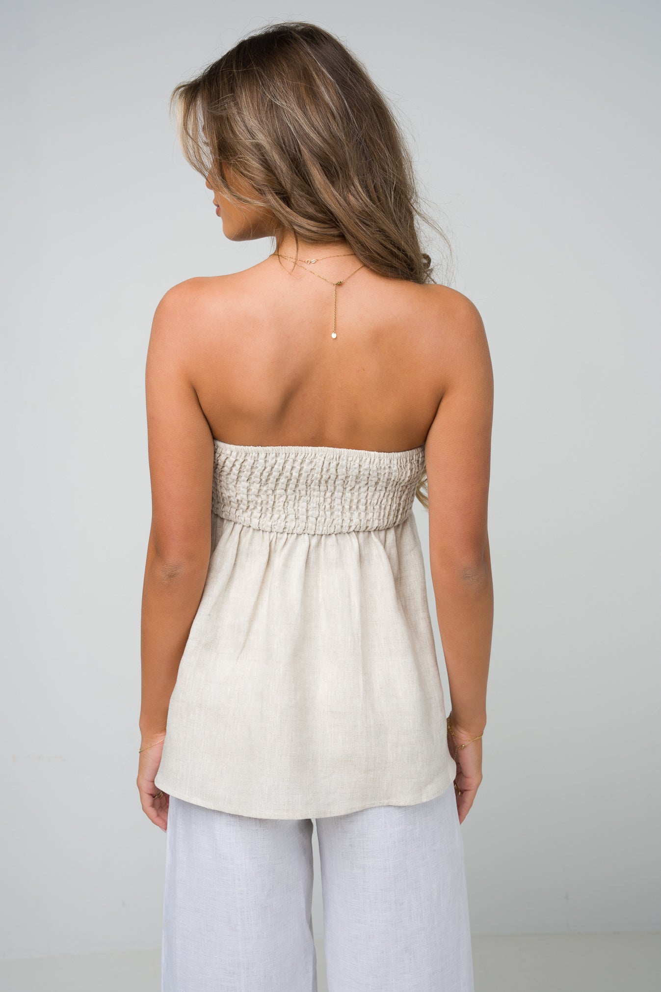 Hazel Strapless Top