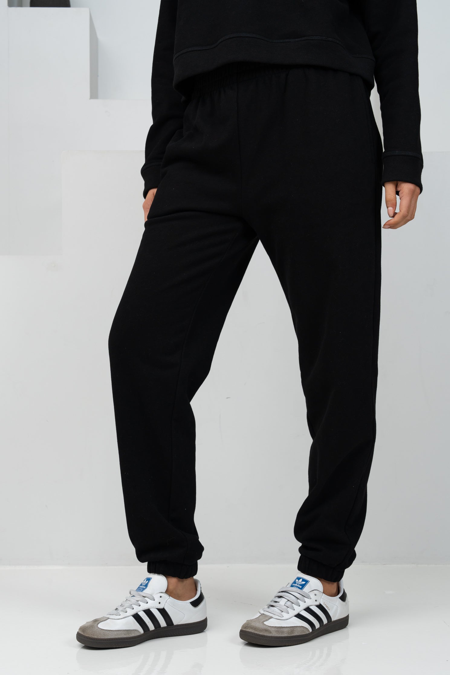 Fleecy French Terry Track Pant