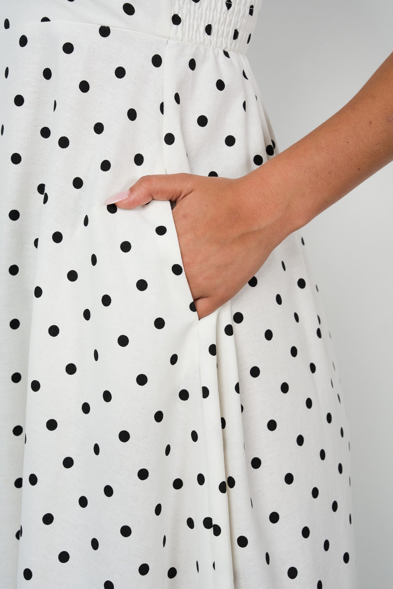 Porsha polka Dress