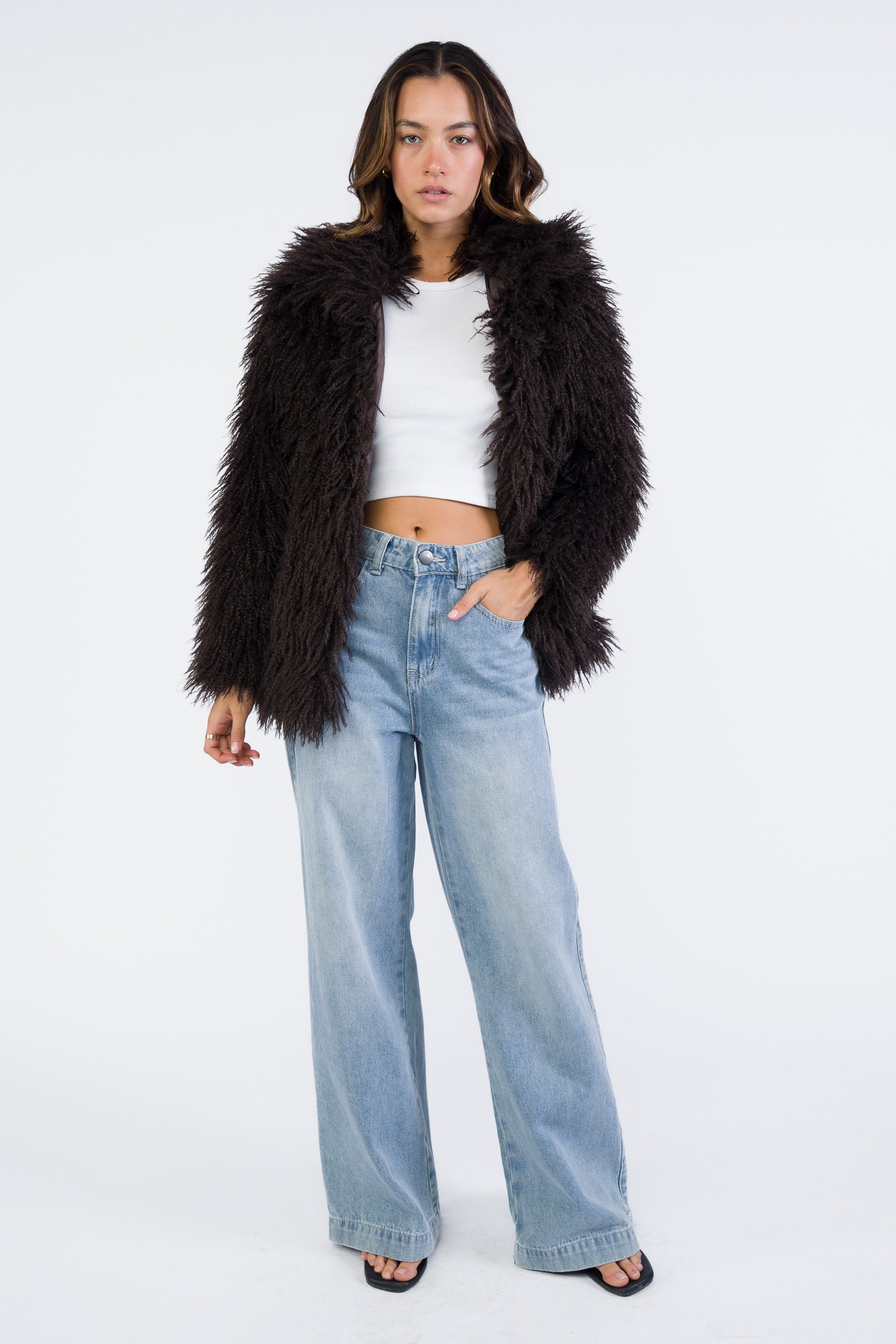 Sylvie Faux Fur Jacket
