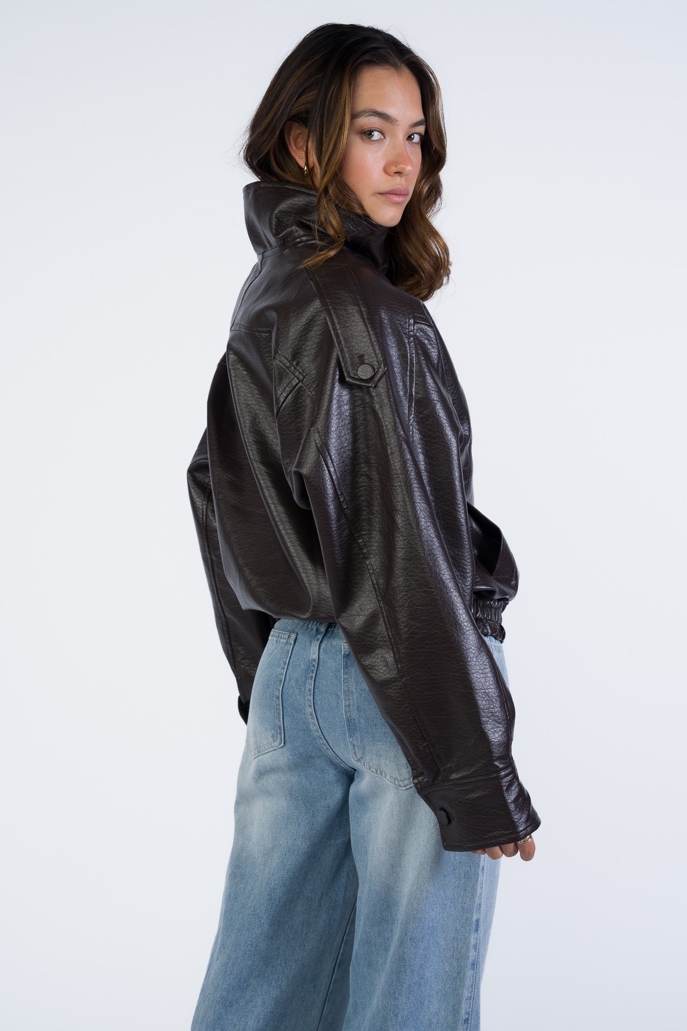 Dylan Funnel Neck Bomber