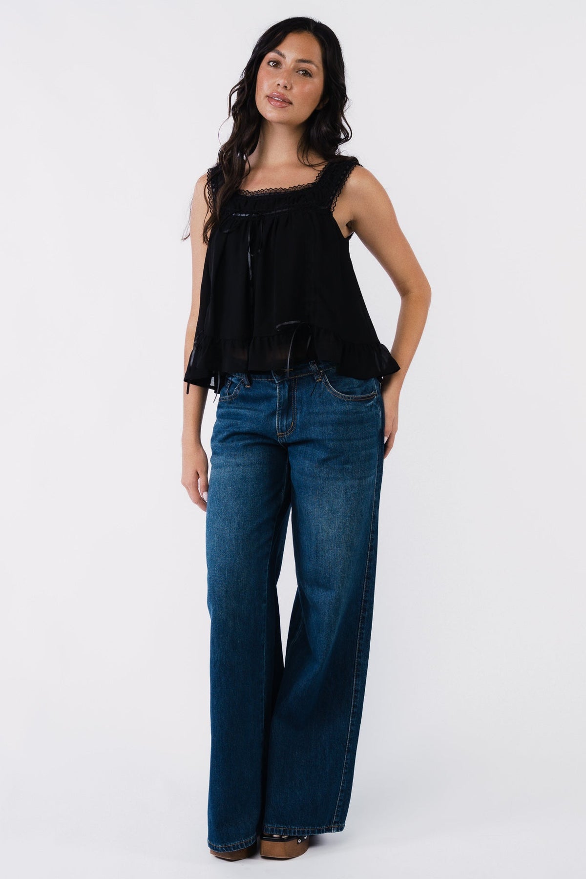 Monet  Chiffon Top
