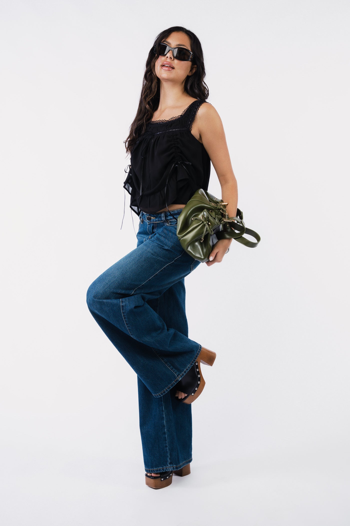 Stevie Low Wide Jeans