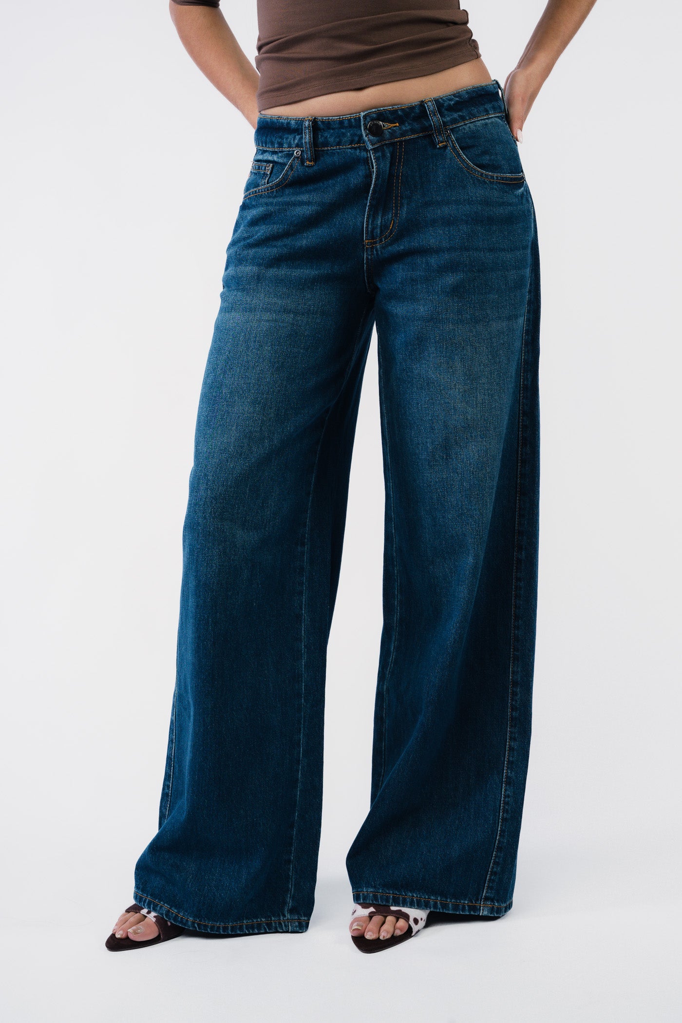 Stevie Low Wide Jeans